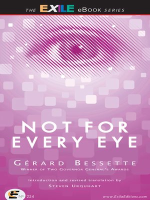 cover image of Not For Every Eye